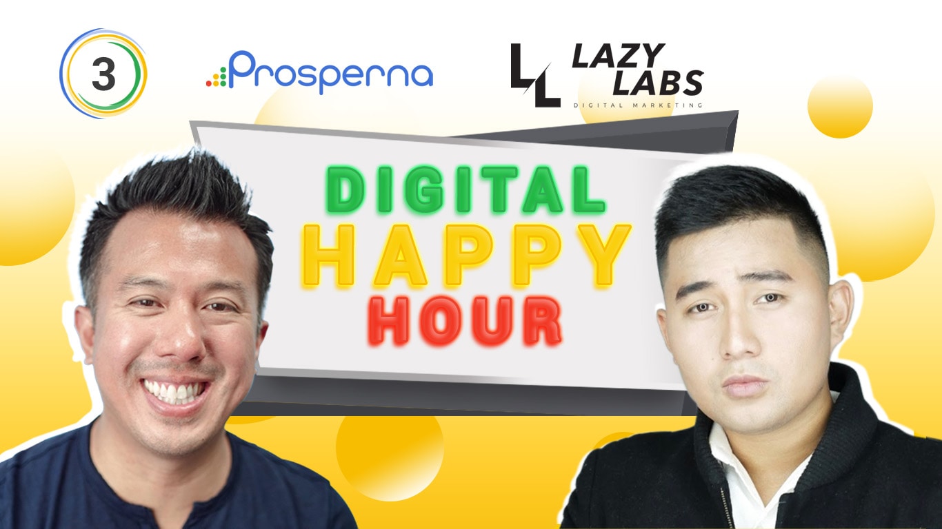 Prosperna Marketing Site | Digital Happy Hour #003 | feat. Andrew Diamante of LazyLabs | Prosperna LIVE