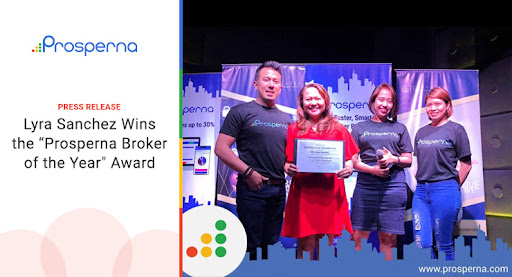Prosperna Marketing Site | Press Release: Lyra Sanchez Wins the "Prosperna Broker of the Year" Award