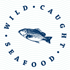 wild caught seafood encircling a fish logo