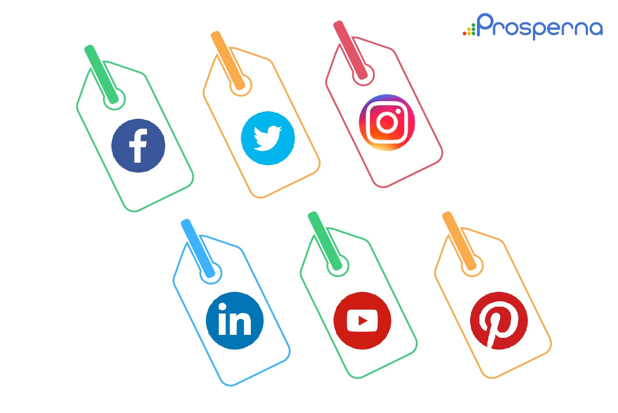 Facebook, Instagram, Twitter, LinkedIn, Pinterest, and YouTube are used by online store to market and sell their products online.