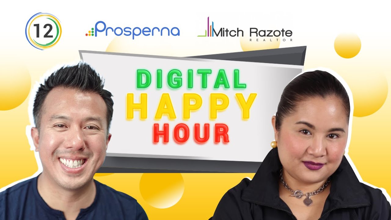Prosperna Marketing Site | Digital Happy Hour #012 | feat. Mitch Razote, Realtor | Prosperna LIVE