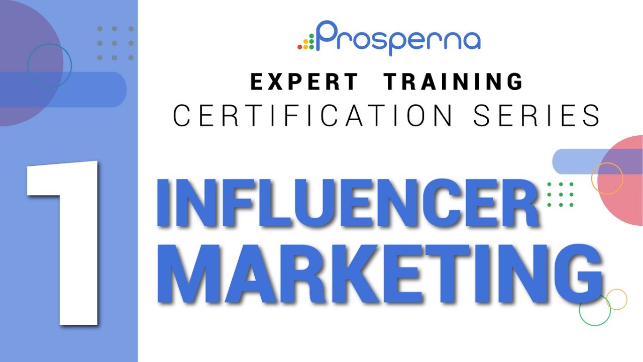Prosperna Marketing Site | Influencer Marketing | Prosperna Expert Training Certification