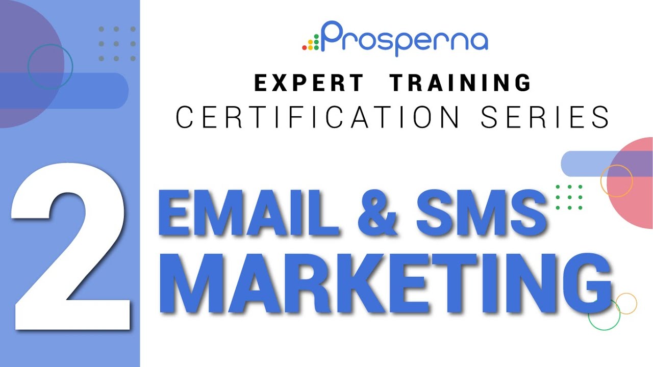 Prosperna Marketing Site | Email & SMS Marketing | Prosperna Expert Traning Certification