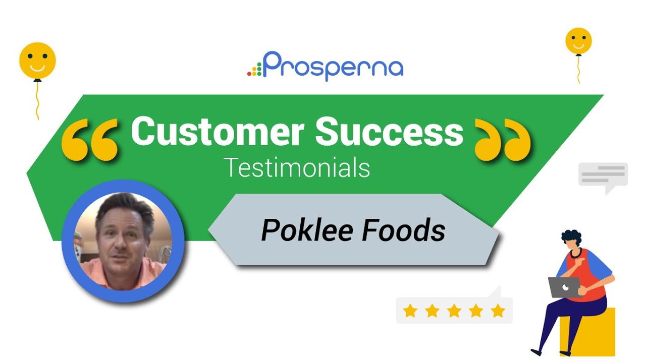 Prosperna Marketing Site | Lee O’ Brian of Poklee Food | Customer Success Stories | Prosperna