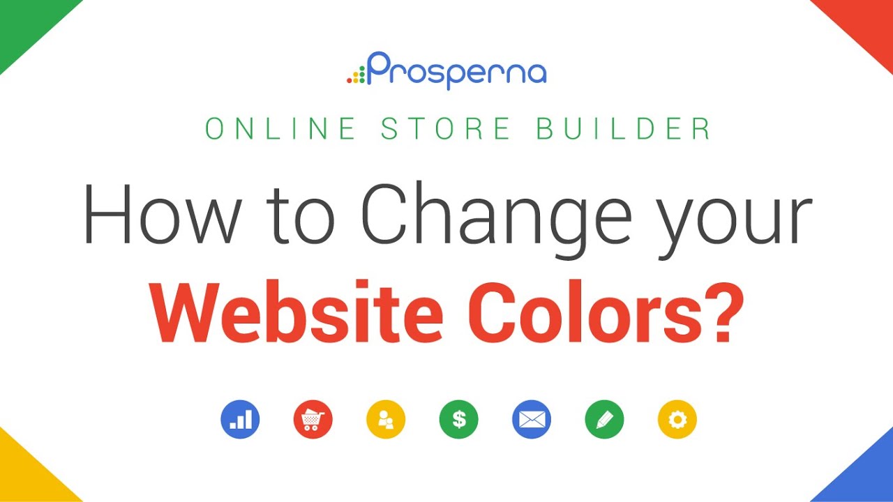 Prosperna Marketing Site | Change Your Website Colors | Online Store | Prosperna