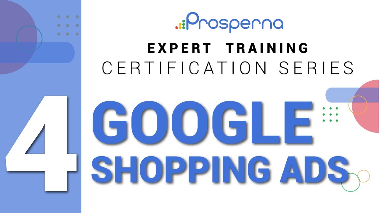 Prosperna Marketing Site | Google Shopping Ads | Prosperna Expert Training Certification