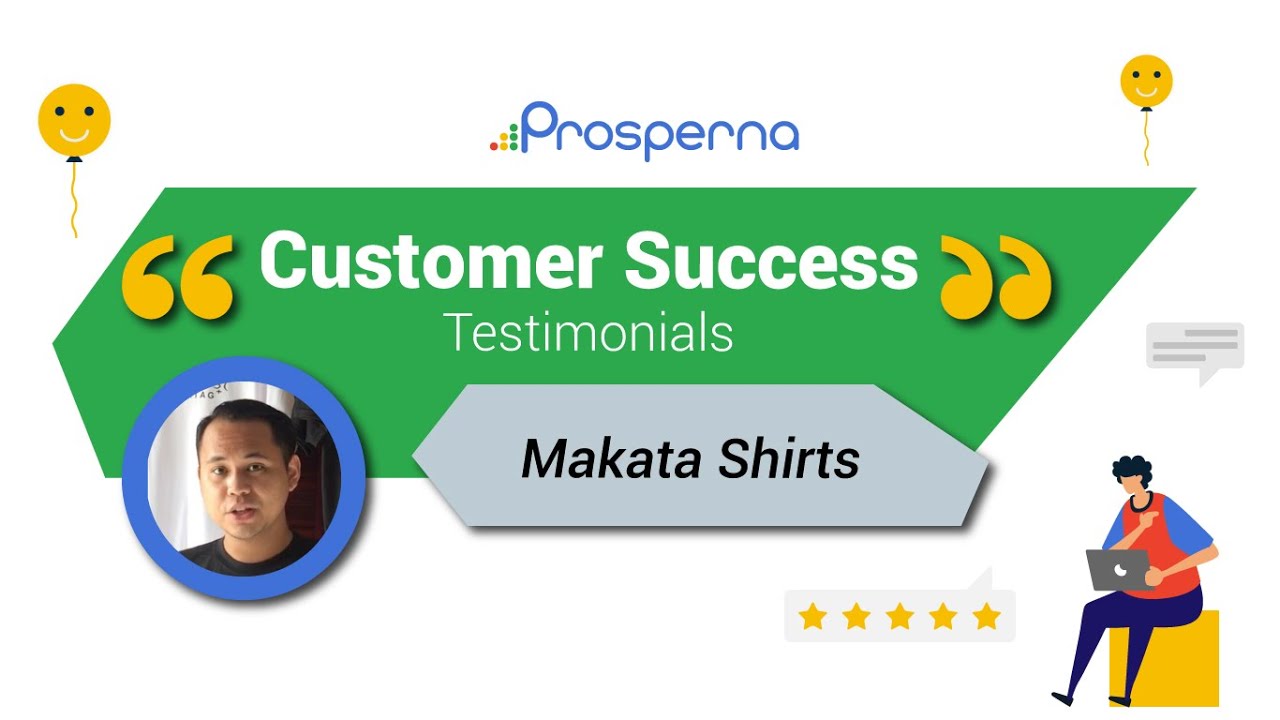 Prosperna Marketing Site | Luigee Salibay of Makata Shirts | Customer Success Stories | Prosperna
