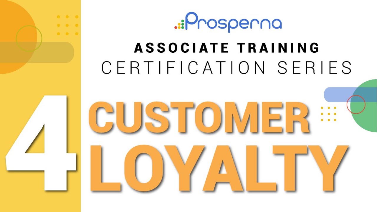 Prosperna Marketing Site | Customer Loyalty | Prosperna Associate Training Certification