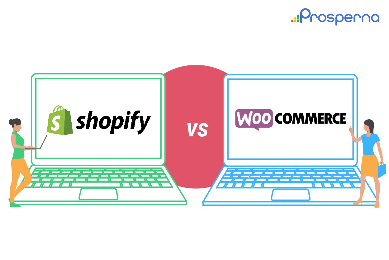 Prosperna Marketing Site | Shopify vs WooCommerce: Battle of the Website Builders