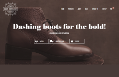 a webpage showing brown ladies' boots