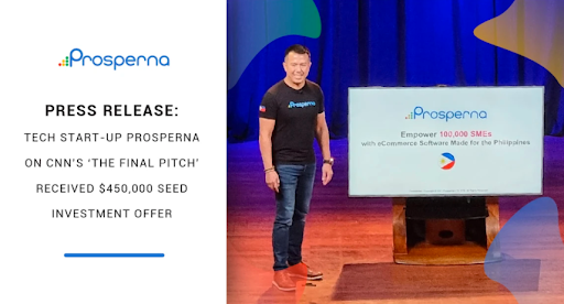 Prosperna Marketing Site | Tech Start-Up Prosperna On CNN’s ‘The Final Pitch’ Received $450,000 Seed Investment Offer