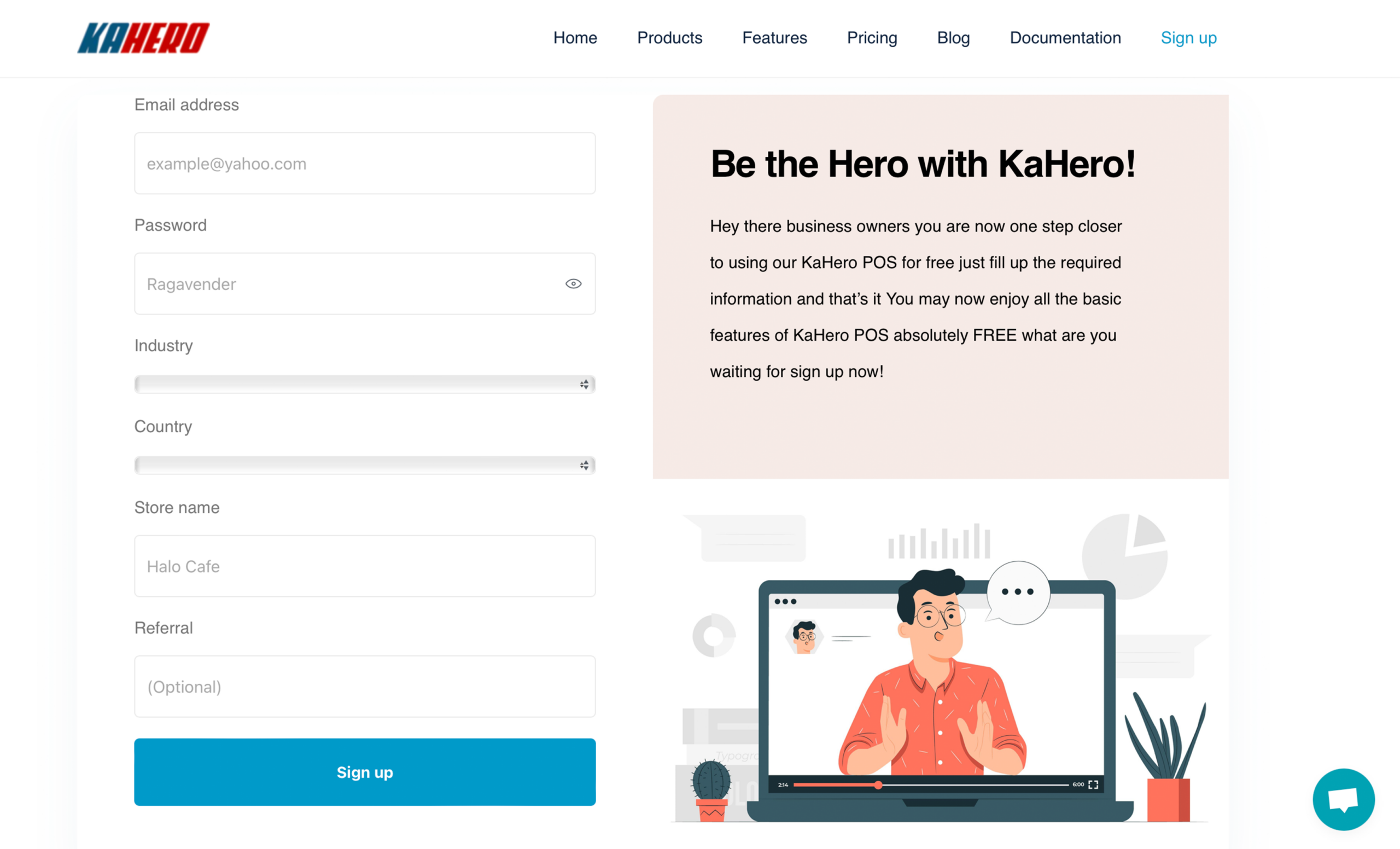 Prosperna Marketing Site|Kahero