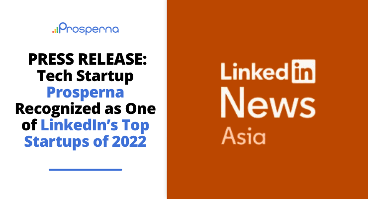 Tech startup Prosperna recognized as one of LinkedIn's top startups in the Philippines