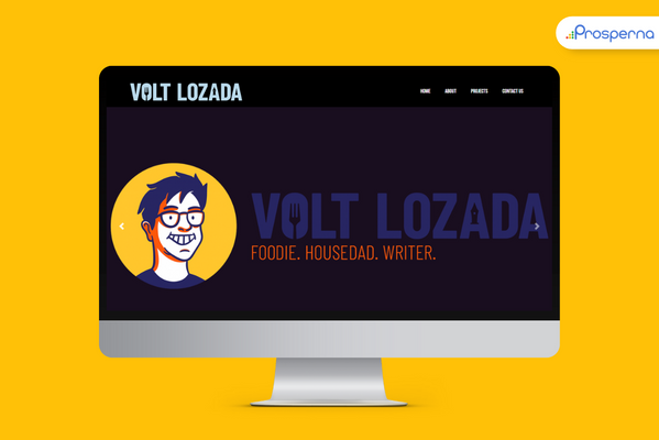 lifestyle business: Volt Lozada Home page
