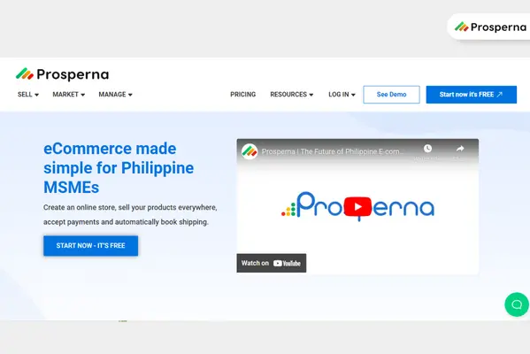 Prosperna Online Store Builder