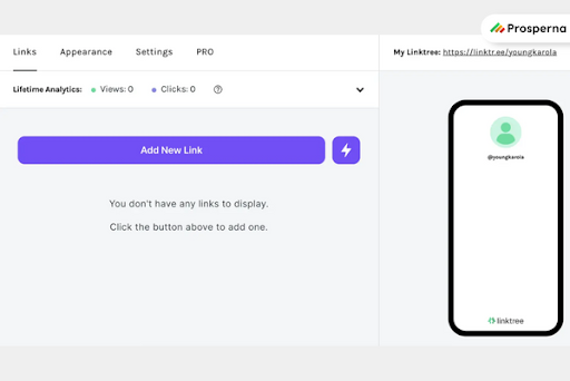 Prosperna Marketing Site | Linktree: A Necessity for Digital Creators