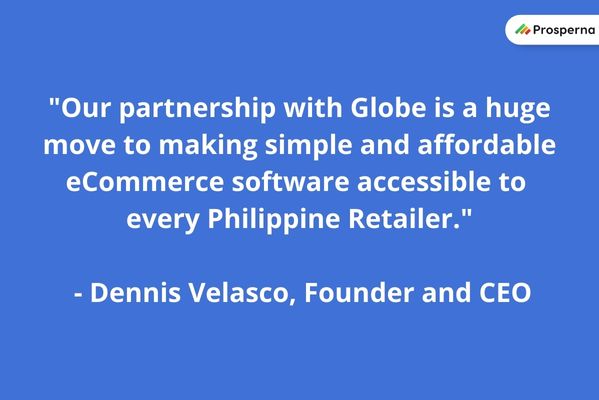 Prosperna Marketing Site | Prosperna partners with Globe in Retail Revolution